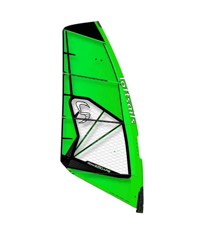 Angebot Loftsails Wavescape 2025 Grün Wave Windsurfsegel