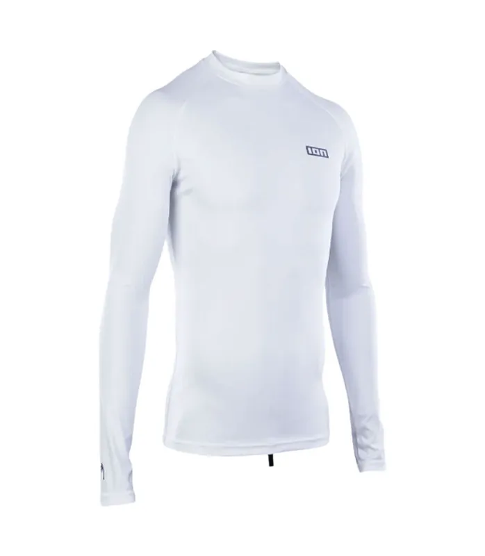 Preisreduziert ION Rashguard LS men 2025 Weiß Lycra Shirt