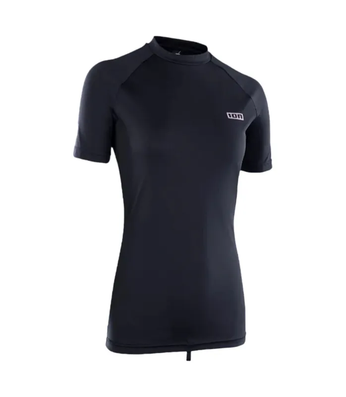 ION Rashguard SS Wmn 2025 Schwarz Lycra Shirt Knallerangebot