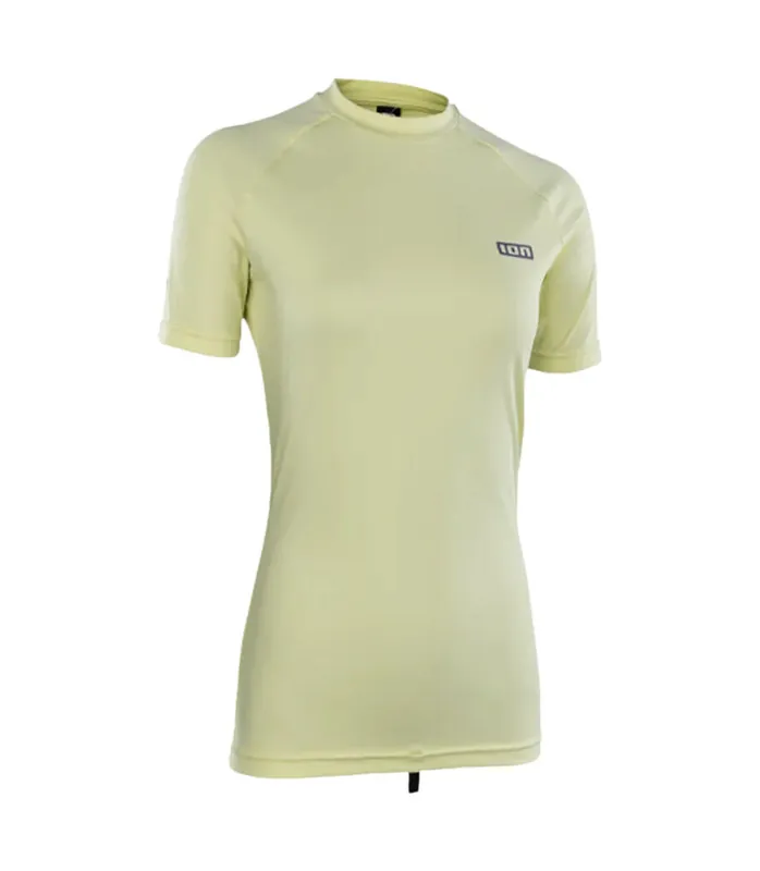 Geprüft ION Rashguard SS Wmn 2024 Gelb Lycra Shirt