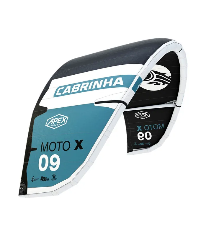 Cabrinha Moto X Apex 2024 Schwarz Allround & Freeride Kite Versand Am Gleichen Tag