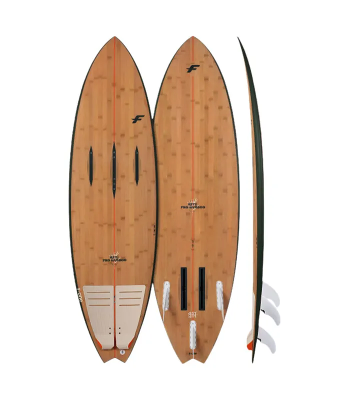 F-One Mitu Pro Bamboo Foil 2025 Multi color Surfbrett Sale
