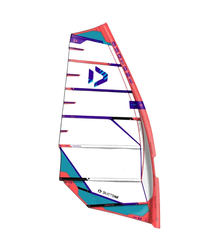 Duotone S Pace 2025 Weiß Freerace Windsurfsegel Echt