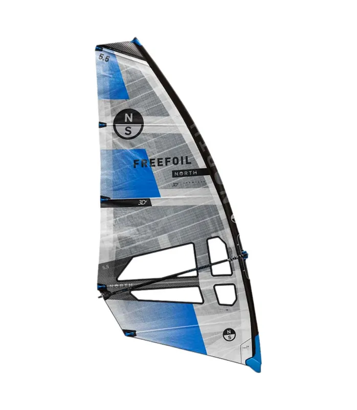 Meistverkauft North sails Free Foil 2025 Weiß Windfoil Segel