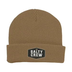 Salty Crew COASTAL 2025 Beige Beanie Schneller Versand