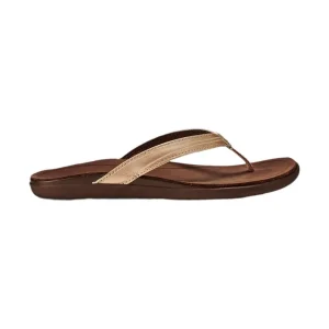 Olukai Aukai Braun Flip flops Echt