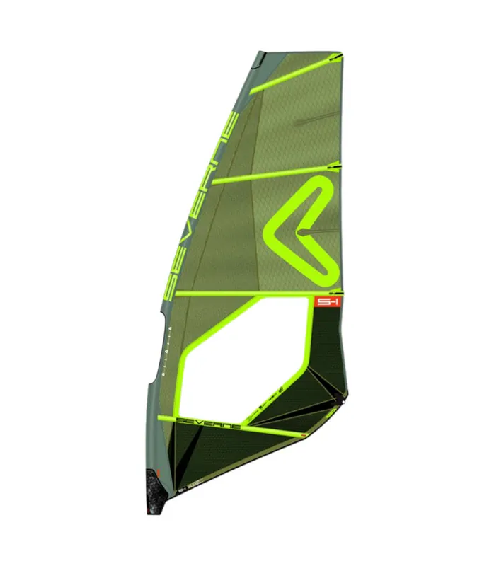 Must-Have Severne Sails S-1 2025 Grün Wave Windsurfsegel