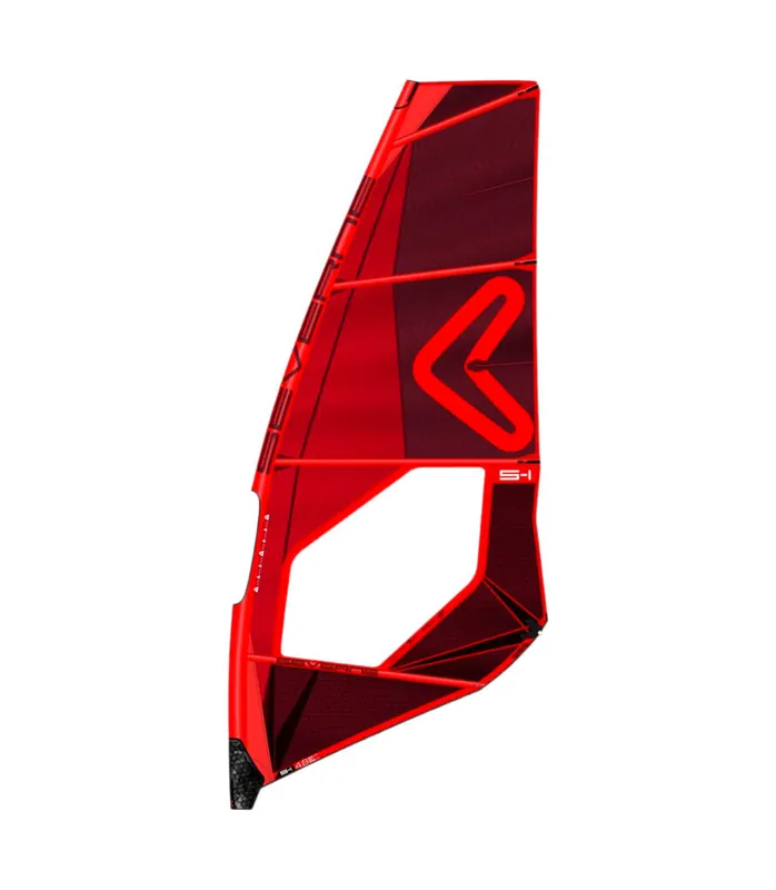 Severne Sails S-1 2025 Rot Wave Windsurfsegel Expressversand