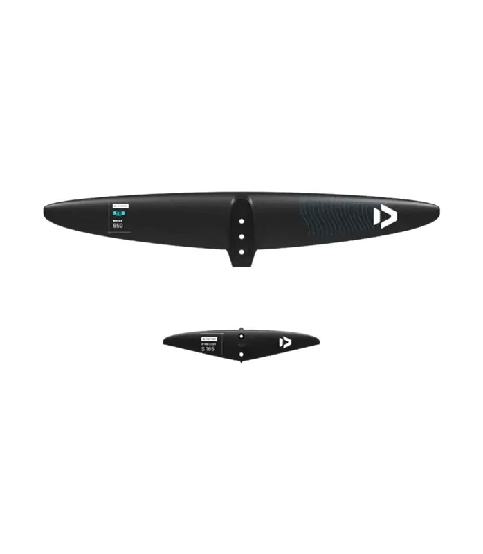 Duotone Foil Wing Set Whizz SLS 2025 Schwarz Frontflügel Geprüft