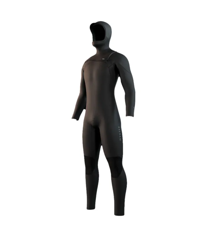 Mystic Motion Hooded 5/3 Frontzip 2026 Schwarz 5mm Neoprenanzug Saisonangebot