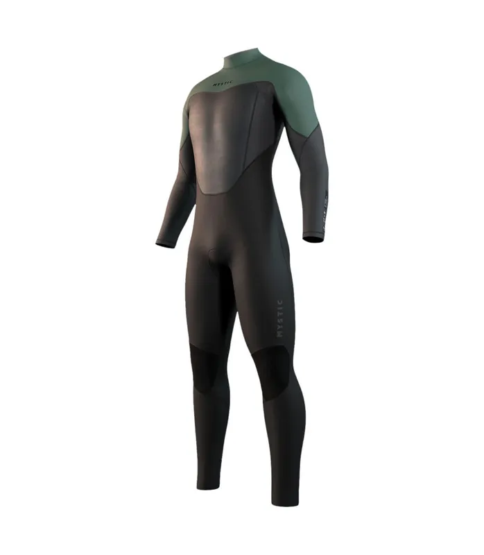 Mystic Star 4/3 Backzip 2026 Grün 4mm Neoprenanzug Echt
