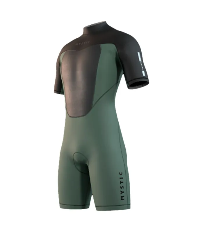 Neue Ware Mystic Brand 3/2 Backzip 2026 Grün Shorty