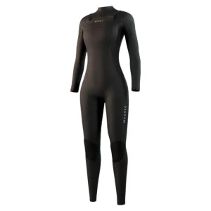 Ausverkauf Mystic Star Fullsuit 4/3 Frontzip Wmn 2026 Schwarz 4mm Neoprenanzug