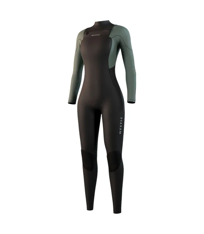 Top-Angebot Mystic Star Fullsuit 3/2 Frontzip Wmn 2026 Grün 3mm Neoprenanzug