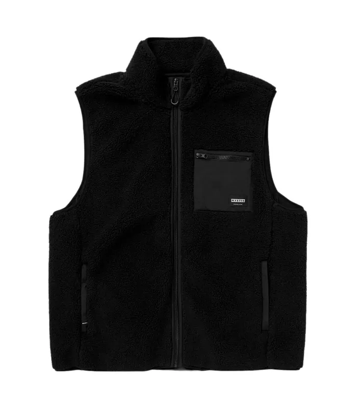 Mystic Teddy Bodywarmer 2026 Schwarz Jacke Mega-Angebot