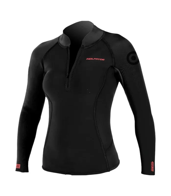 Abverkauf Neilpryde Spark Neo top longsleeve Schwarz Neopren Top