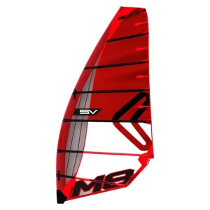 Severne Sails Mach 8 2025 Rot Slalom Windsurfsegel Saisonangebot