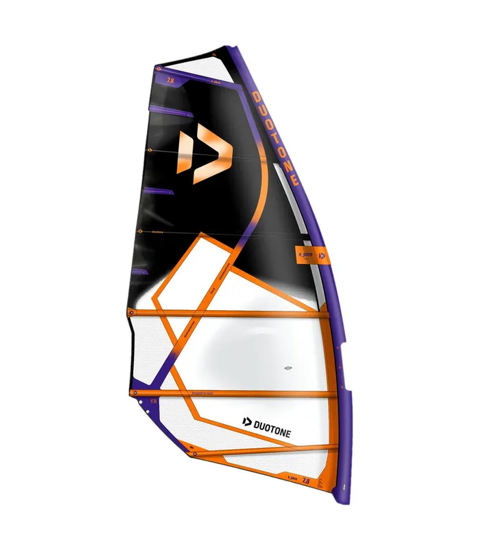 Billig Duotone E Pace 2025 Schwarz Freeride Windsurfsegel