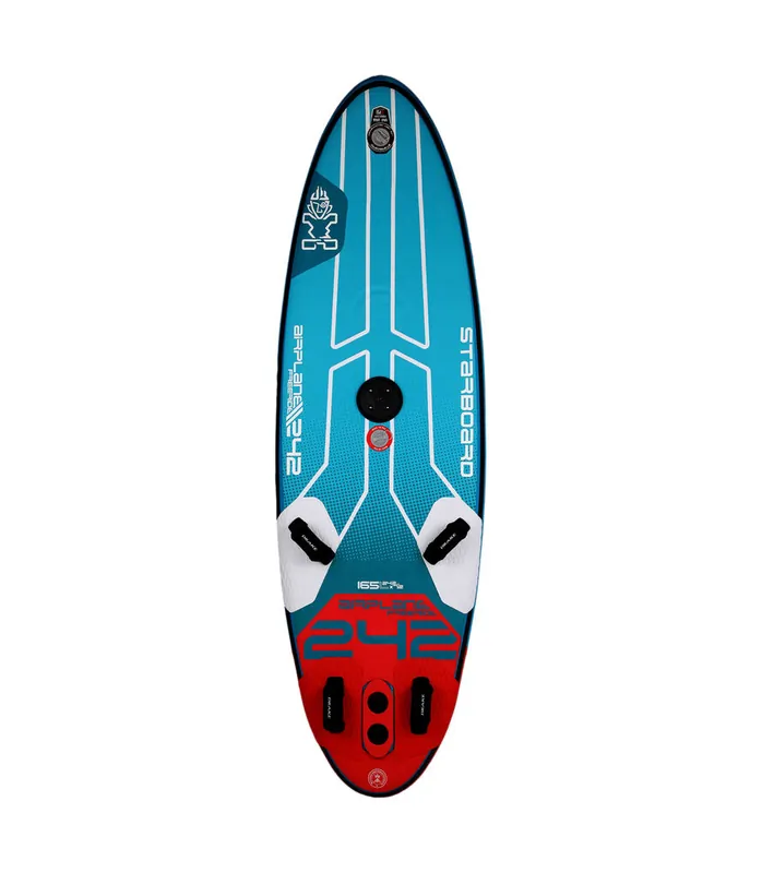 Ausverkauf Starboard Airplane Centerfin Deluxe Multi color Aufblasbares Windsurfboard