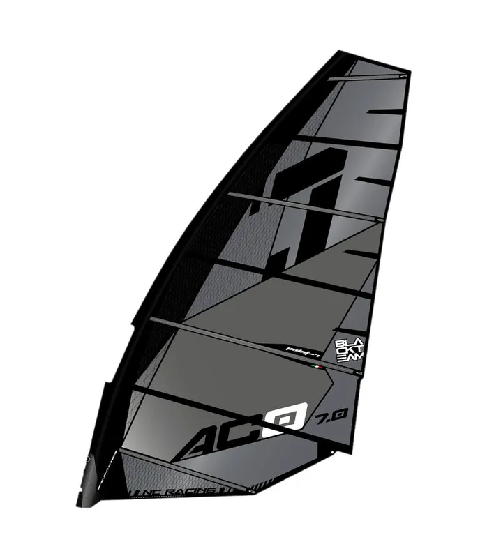 Ausverkauf POINT-7 AC-0 2025 Grau Freeride Windsurfsegel