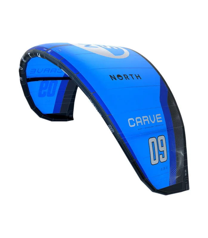 Neu North Carve 2026 2025 Blau Wave Kite