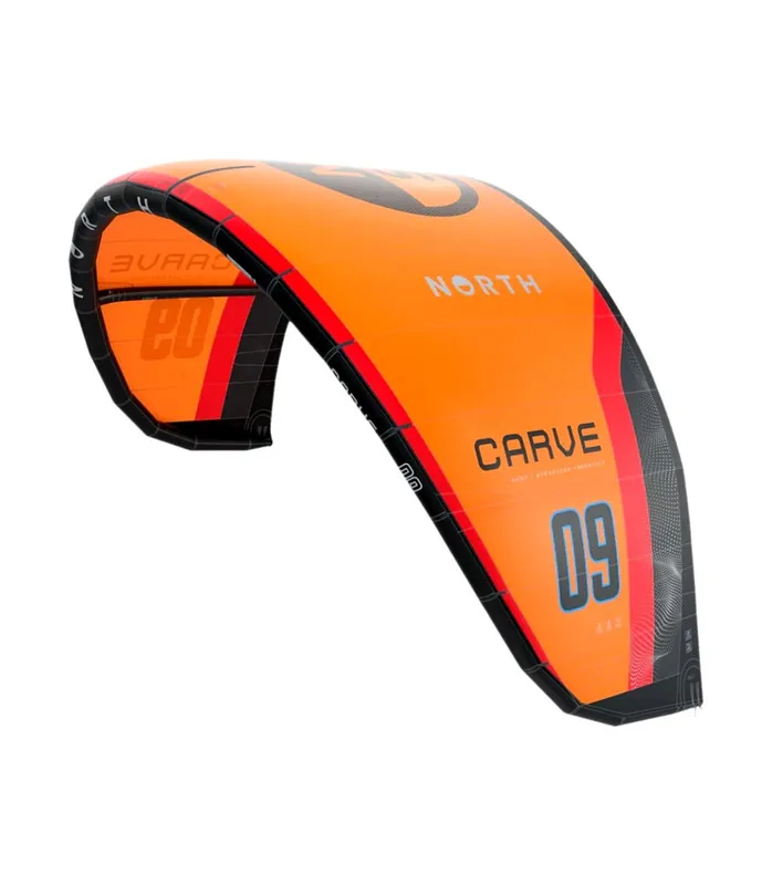 North Carve 2026 Orange Wave Kite Letzte Chance
