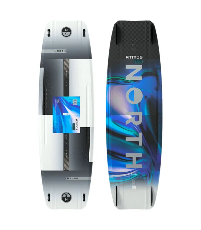 Nur Für Kurze Zeit North Atmos PRO 2025 Weiß Freeride Twintip Kiteboard