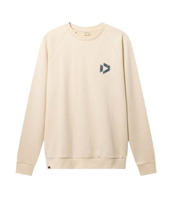 Letzte Chance Duotone Undyed Sweat Weiß Pullover