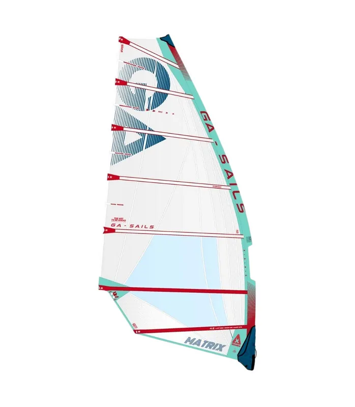 Ausverkauf Gaastra Matrix 2025 Weiß Freeride Windsurfsegel