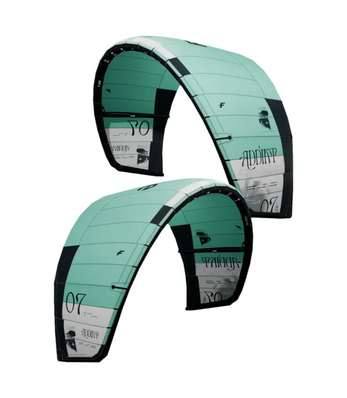 Saisonangebot F-One Addikt 2026 Schwarz Allround & Freeride Kite