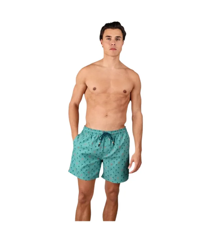 Neu Brunotti Cester-Mini Swim Shorts 2026 Grün Boardshorts