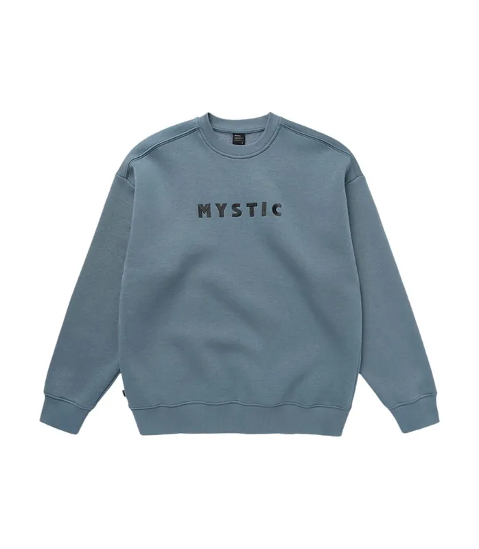 Mystic Brand Crew Sweat 2026 Blau Pullover Neu Im Sortiment