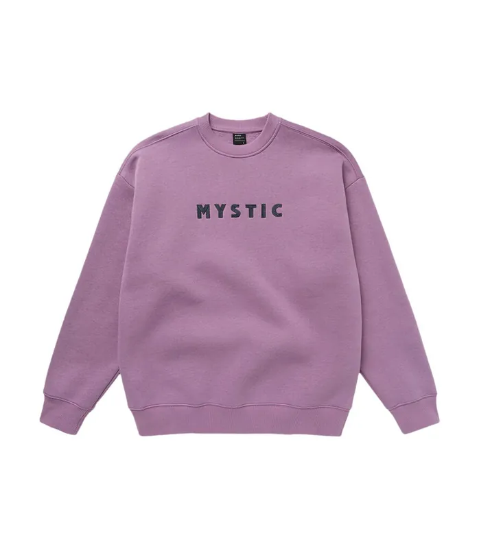 Mystic Brand Crew Sweat 2026 Lila Pullover Aktuell
