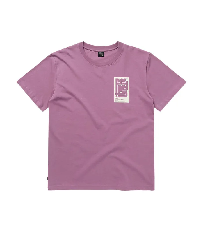 Günstig Mystic Boundless Tee 2026 Lila T-shirt