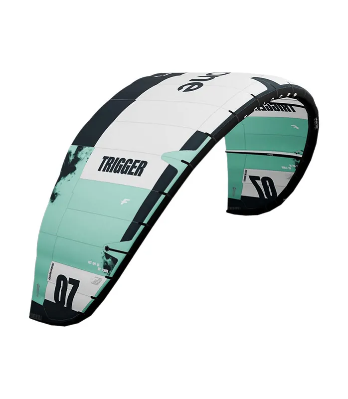 F-One Trigger V2 TEC 2026 Schwarz Allround & Freeride Kite Neue Kollektion
