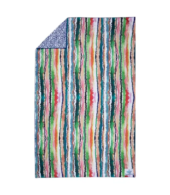 Rabatt Soobluu Wavy Multi color Strandlaken