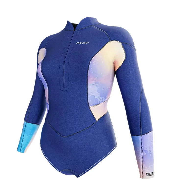 Sale Prolimit Fire Sunset Front V-Zip 2/2 2026 Blau Shorty