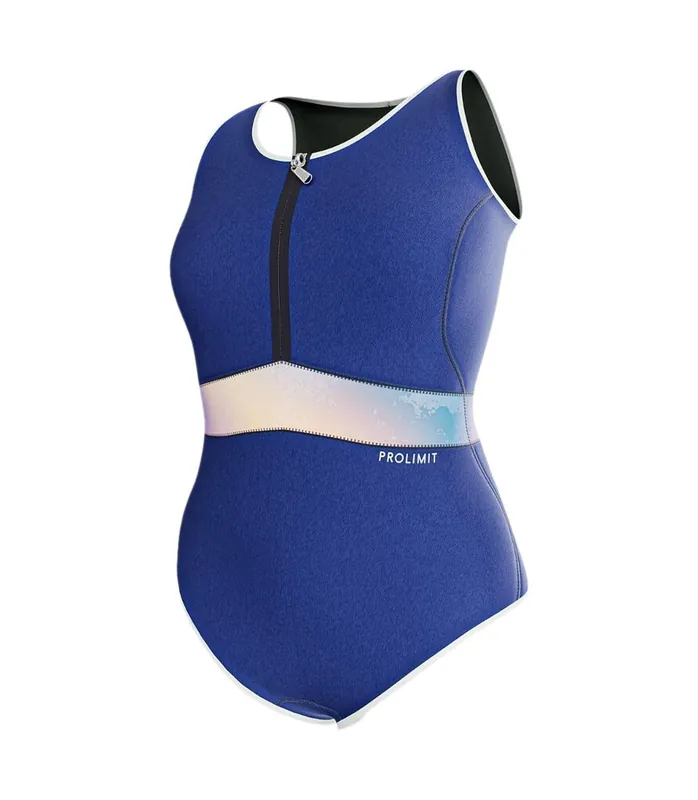 Prolimit Fire Sleeveless Front V-Zip 2/2 2026 Blau Shorty Preiswert