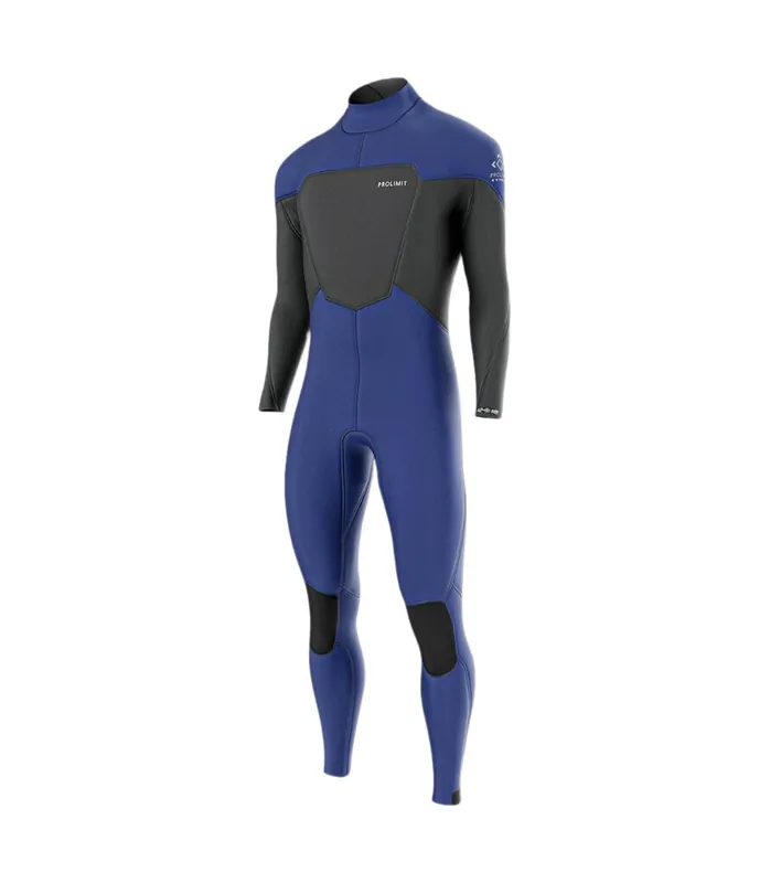 Direkt Vom Hersteller Prolimit Fusion V-Zip 5/4 2026 Blau 5mm Neoprenanzug
