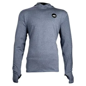 Naish Long Sleeve Loose Fit Hooded Grau T-shirt Neu Im Sortiment