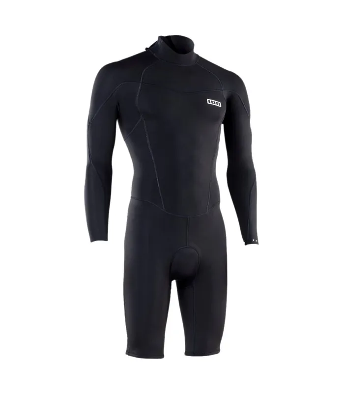 ION Element 2/2 Back Zip 2026 Schwarz Shorty Abverkauf