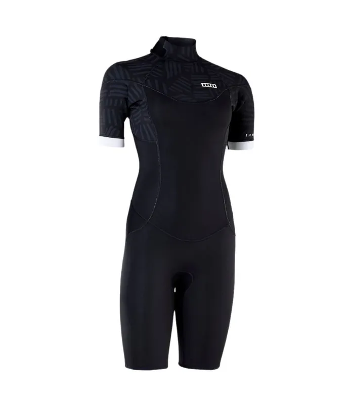 ION Element 2/2 SS Back Zip wmn 2026 Schwarz Shorty Finale Aktion