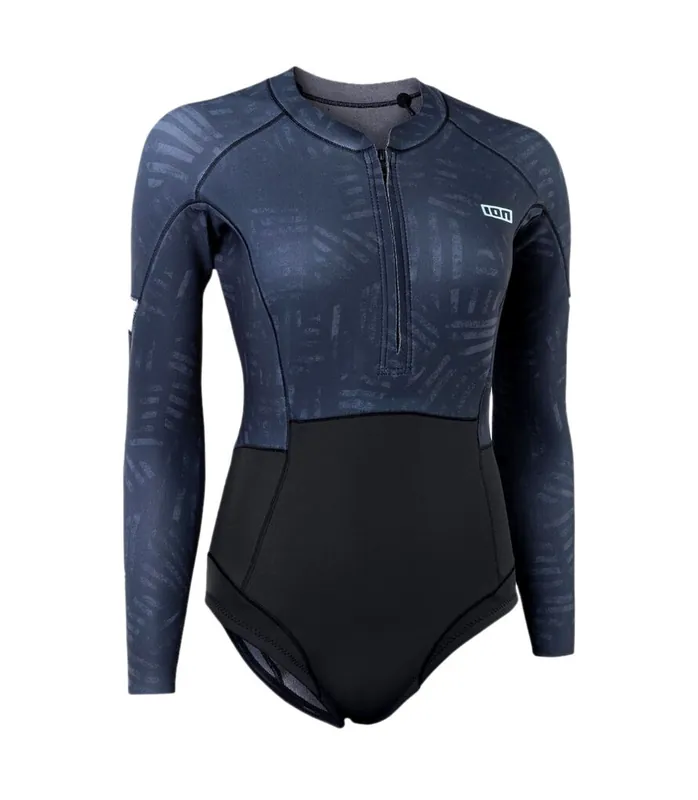 Kracherpreis ION Amaze Hot 1.5 Front Zip wmn 2026 Schwarz Shorty