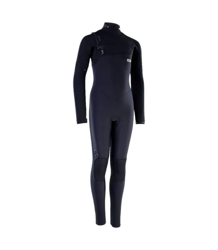 Meistverkauft ION Capture Amp 4/3 Front Zip junior 2026 Schwarz 4mm Neoprenanzug