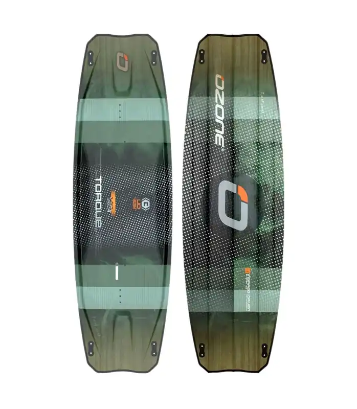 Top-Seller Ozone Torque V4 2026 Grün Freeride Twintip Kiteboard