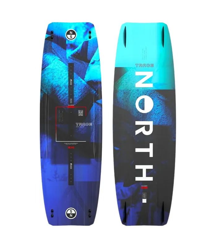 North Trace 2025 2026 Blau Freeride Twintip Kiteboard Expressversand