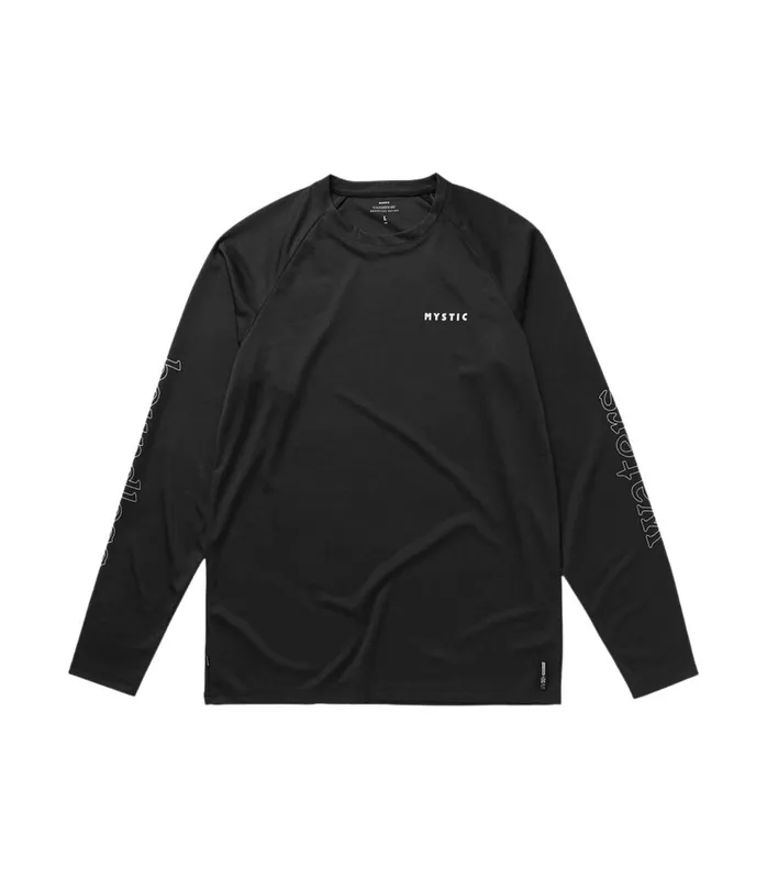 Versand Am Gleichen Tag Mystic Tactic L/S Loosefit Quickdry 2026 Grau Lycra Shirt