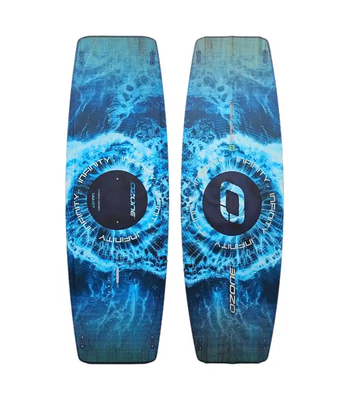 Ozone INFINITY V4 2026 Blau Leichtwind Twintip Kiteboard Zertifiziert