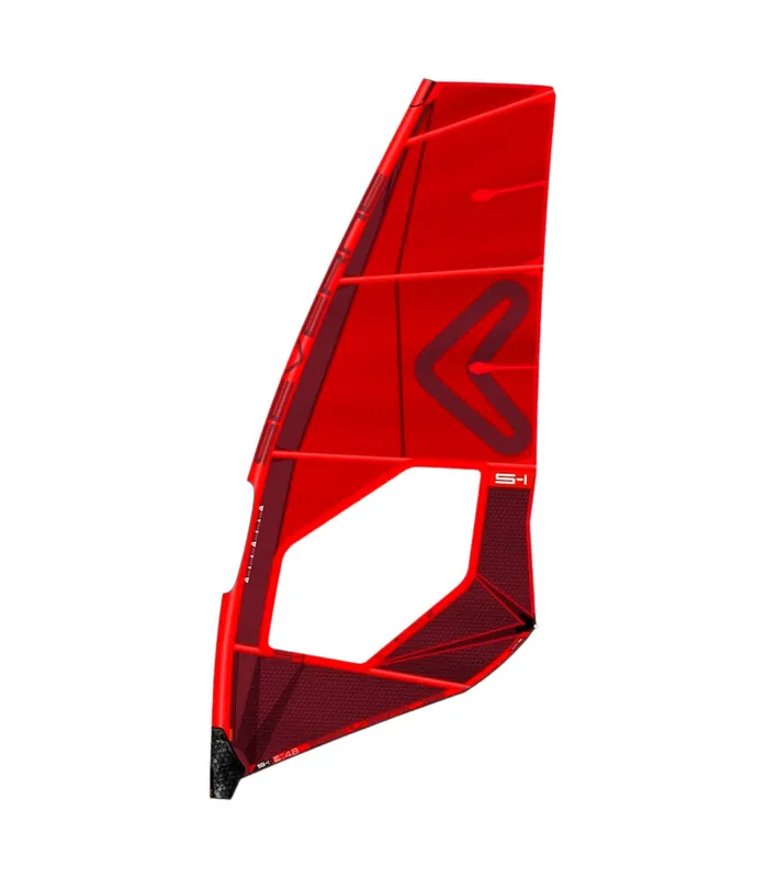 Neu Severne Sails S-1 2026 Rot Wave Windsurfsegel