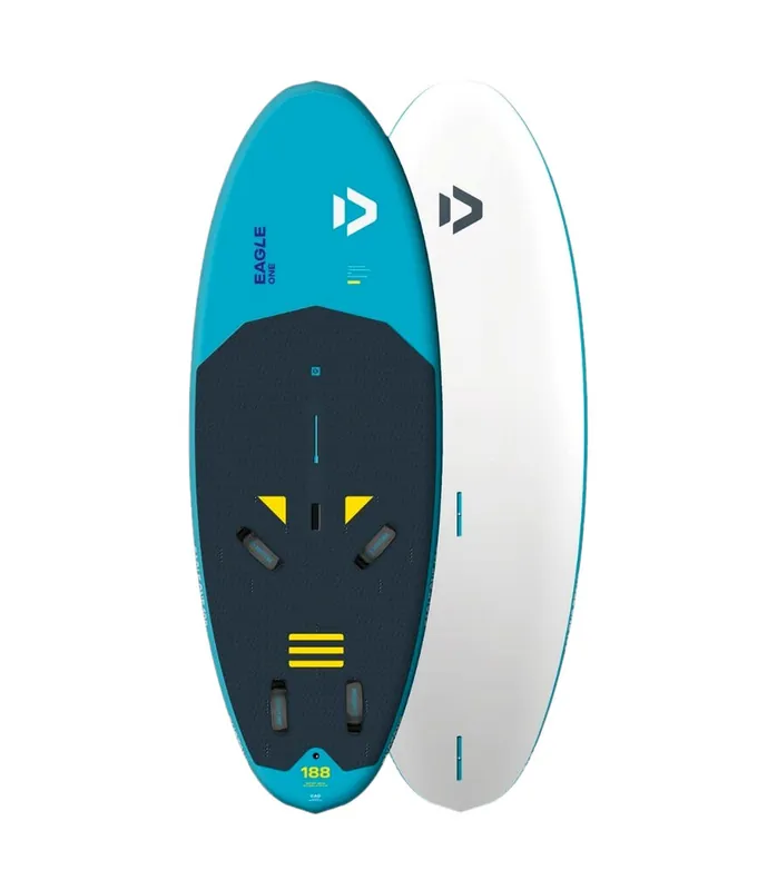 Duotone Eagle One Center Fin 2026 Grün Freeride Windsurfboard Angebot